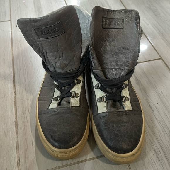 Men’s Rogue Hustler High-Top Gray - Picture 1 of 6